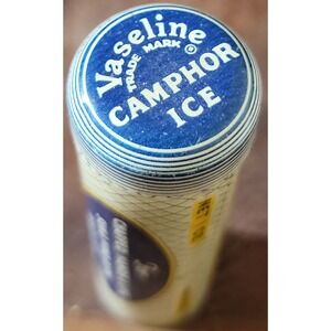 Vintage Vaseline Camphor Ice Tin Tube Chesebrough-Ponds Inc New York Collectible